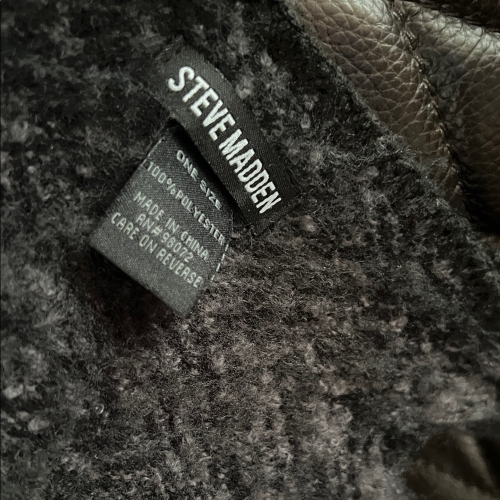 Steve Madden Charcoal Textured Scarf
